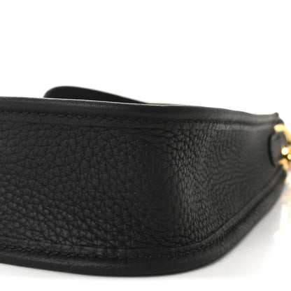 Hermes Taurillon Clemence Evelyne TPM Black 9 of 10