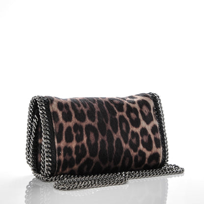 Stella McCartney Faux Calf Hair Falabella Crossbody Bag Leopard 3 of 6