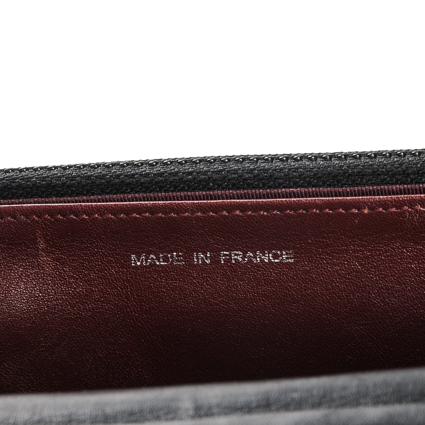 Aged Calfskin Reissue Wallet On Chain WOC Black