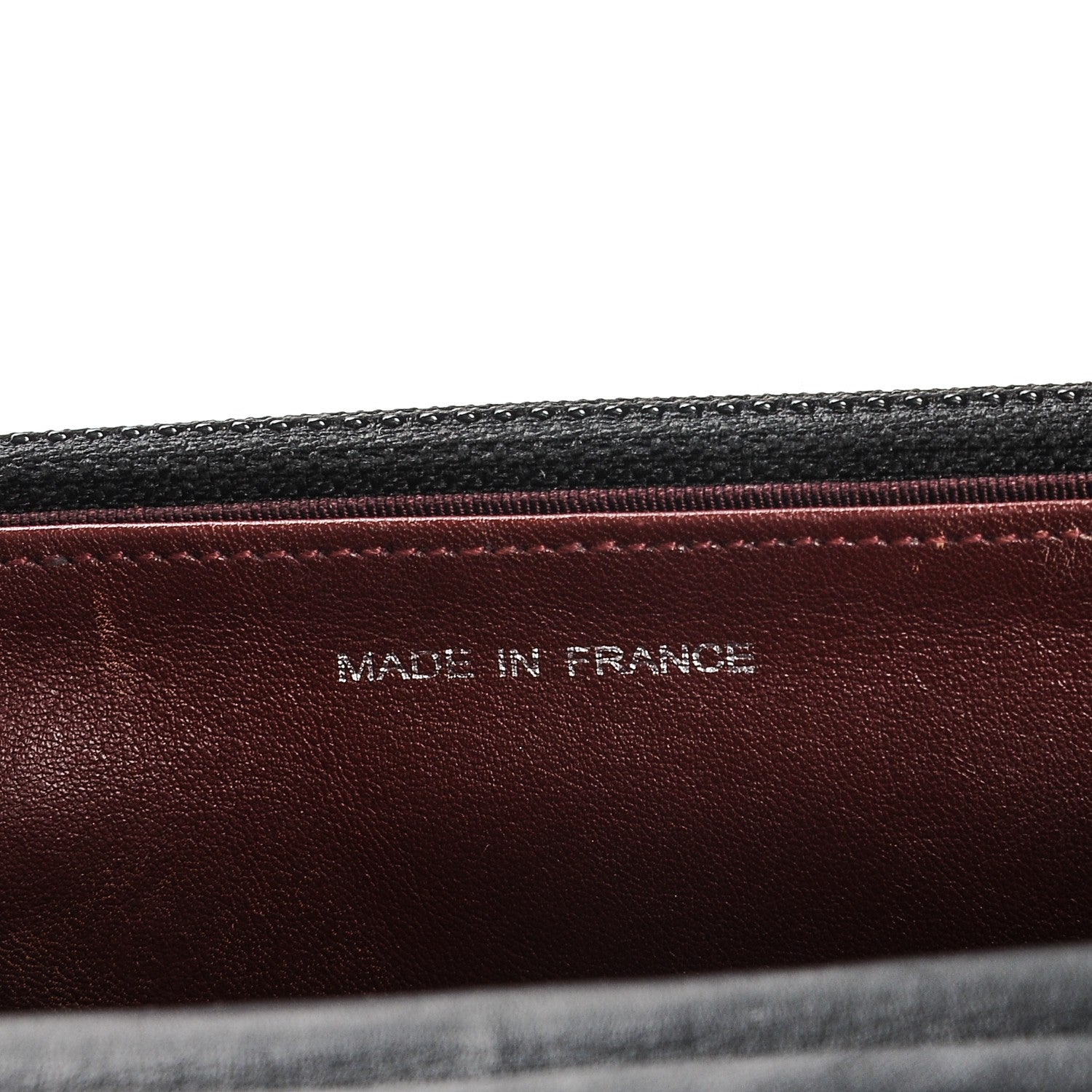 Chanel Aged Calfskin Reissue Wallet On Chain WOC Black 7 of 7
