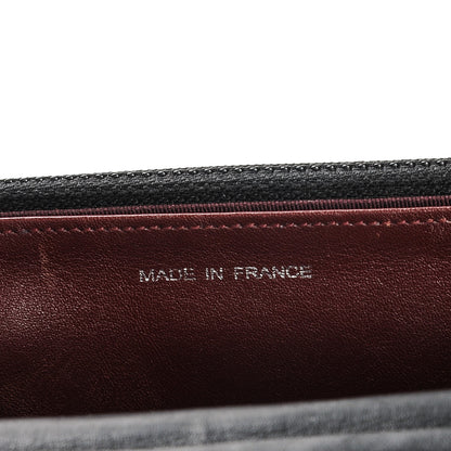 Chanel Aged Calfskin Reissue Wallet On Chain WOC Black 7 of 7