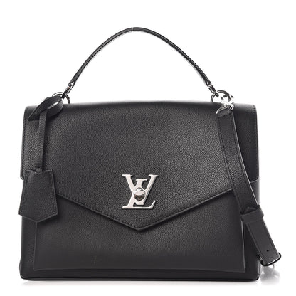 Louis Vuitton Soft Calfskin My Lockme Top Handle Black 1 of 11
