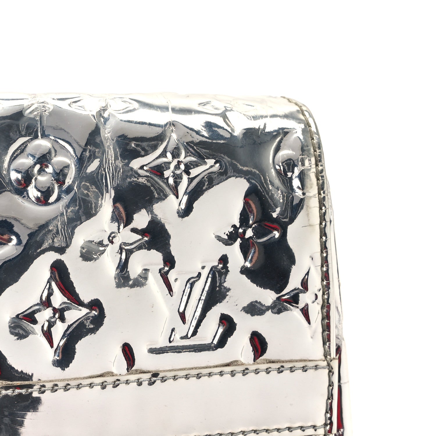 Louis Vuitton Monogram Miroir Speedy 30 Silver 12 of 12