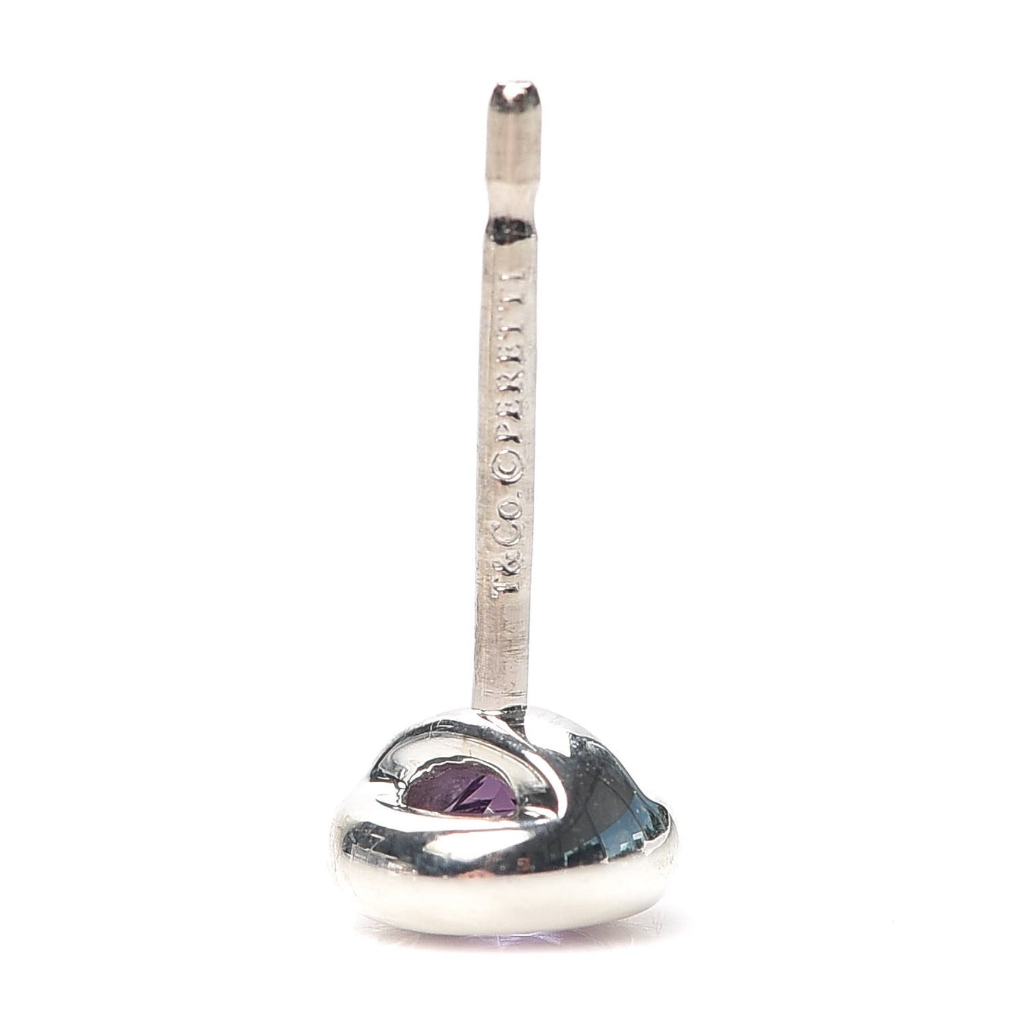 Sterling Silver Amethyst Color By The Yard Earrings