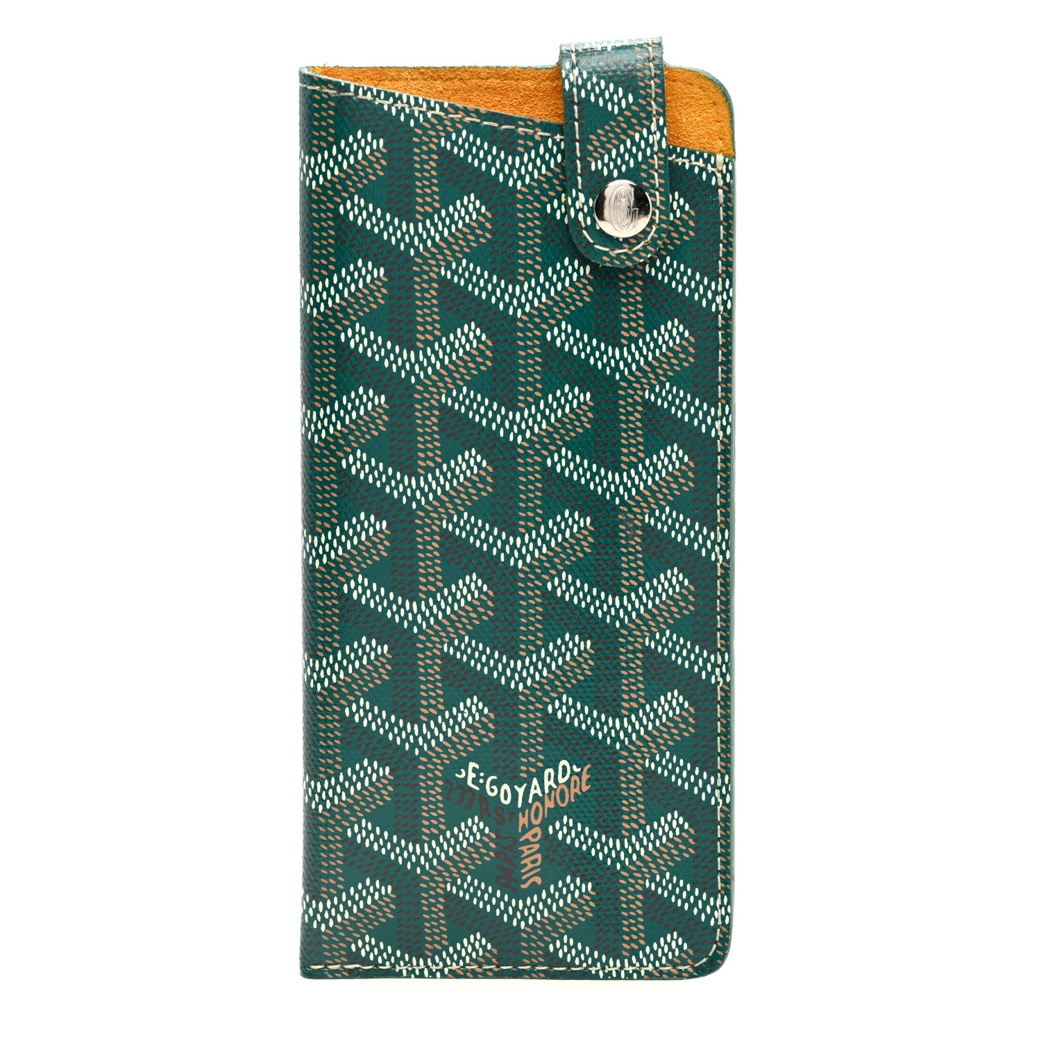 Goyard Goyardine Montmartre Glasses Case Green 1 of 6