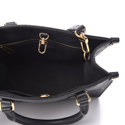 Louis Vuitton Empreinte Monogram Giant Onthego PM Black 5 of 8