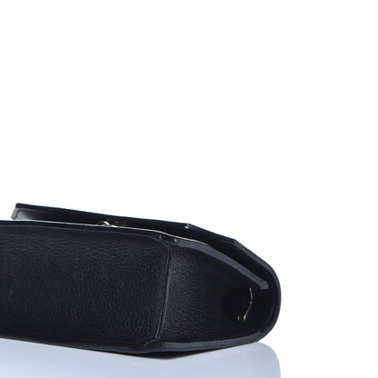 Jimmy Choo Calfskin Mini Chain Crossbody Black 8 of 8