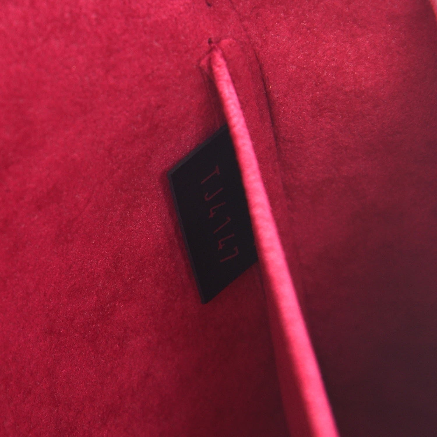 Louis Vuitton Epi Pochette Felicie Black Hot Pink 8 of 10