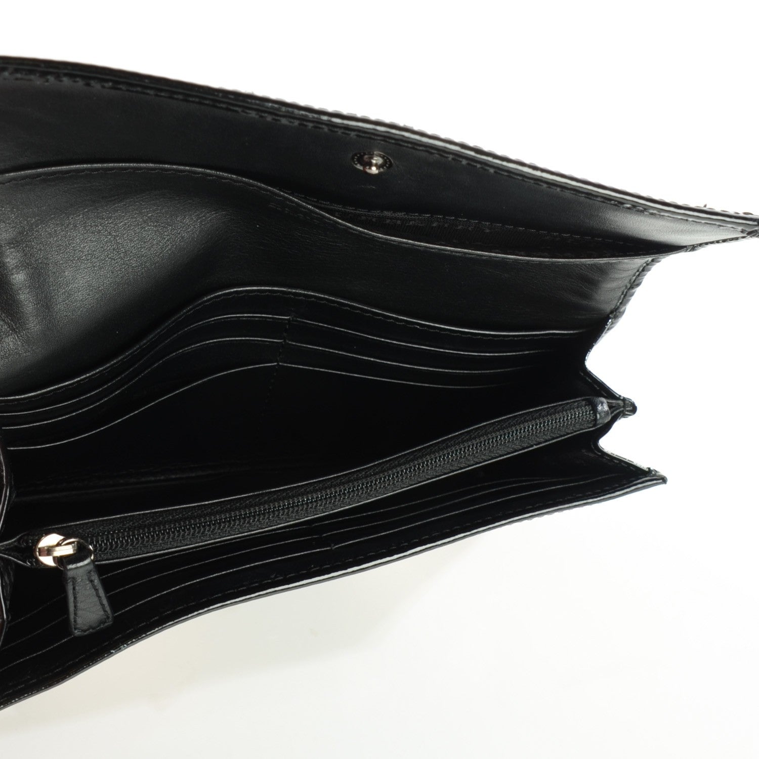 Burberry Nova Check Penrose Continental Wallet Black 8 of 8