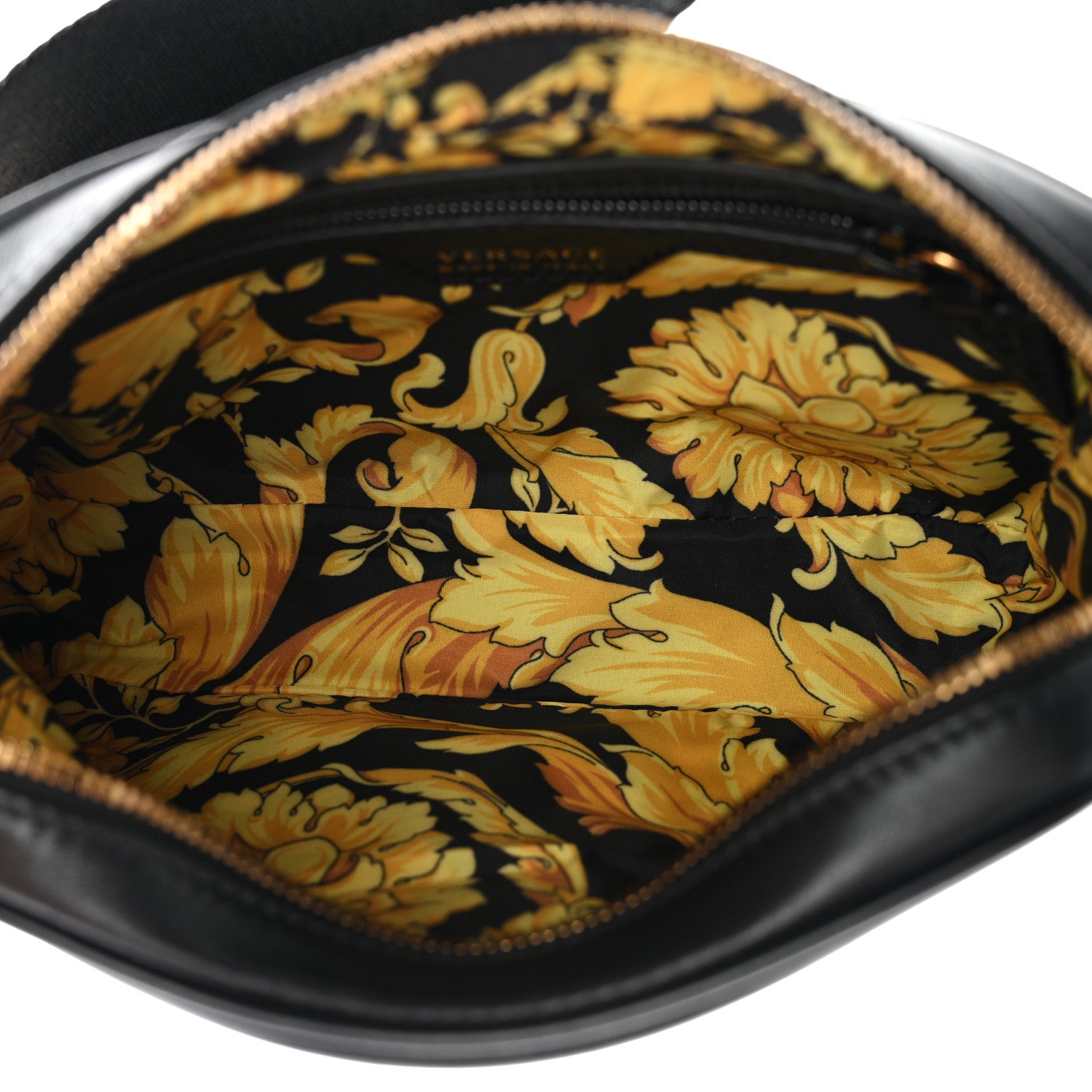 Versace Calfskin La Medusa Belt Bag Black 5 of 9