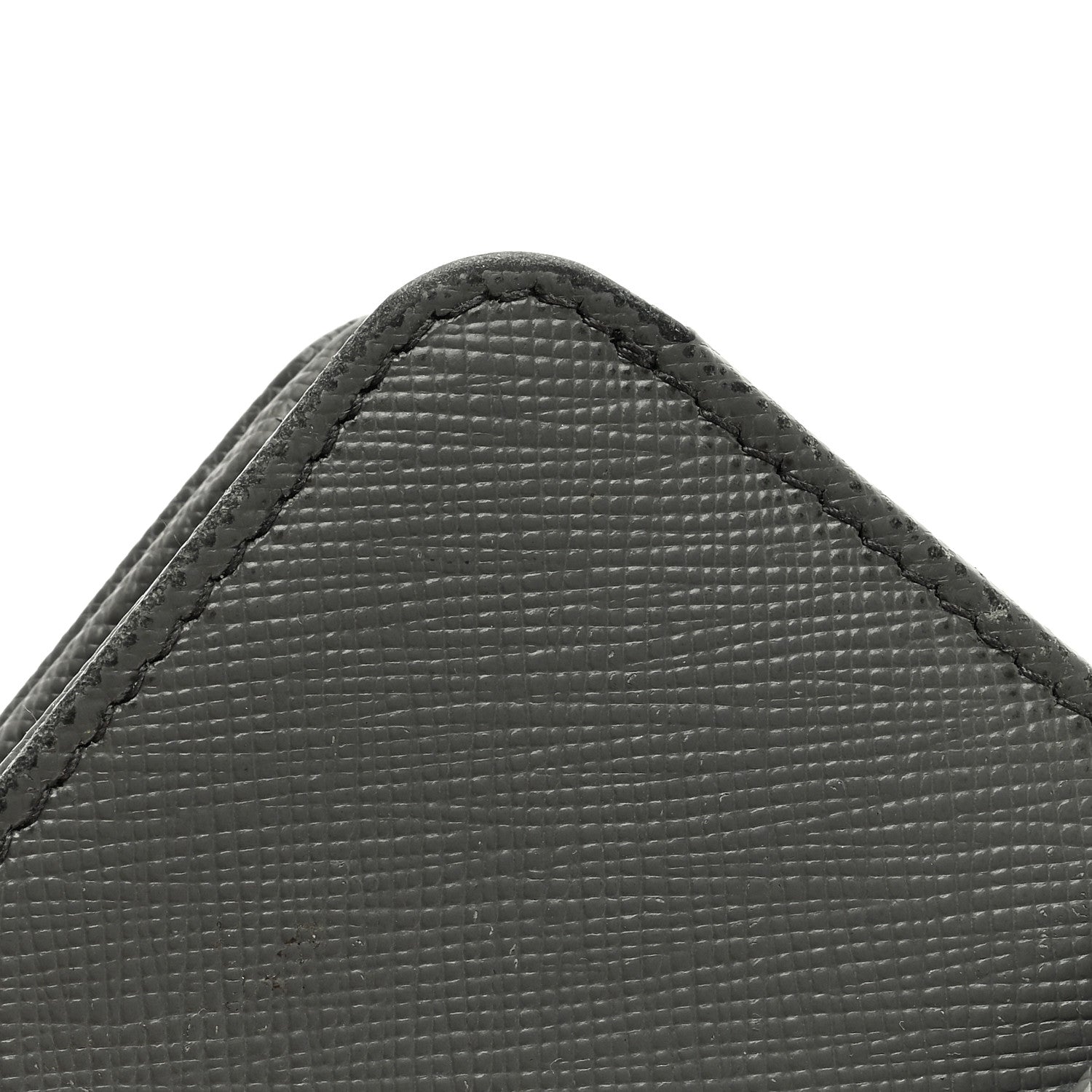 Prada Saffiano Metal Compact Wallet Marmo 9 of 10