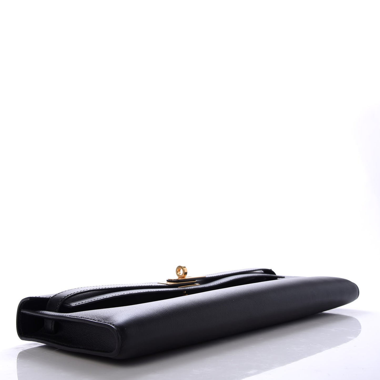 Swift Kelly Cut Clutch Pochette Black