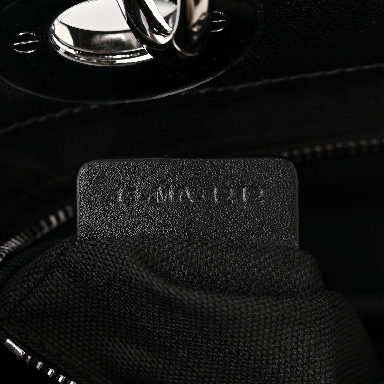 Christian Dior Lambskin Cannage The Lady 95.22 Black 7 of 10