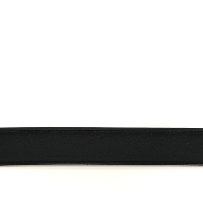Hermes Box Togo 32mm Au Carre H Belt 85 Black Gold 5 of 7