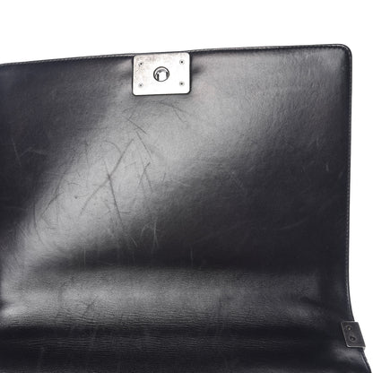Chanel Lambskin Quilted Large Boy Flap Black 8 of 13