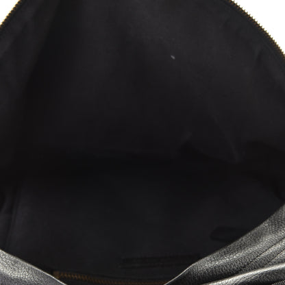 Burberry Mega Check Calfskin Abbeydale Simple Backpack Black Camel 6 of 10