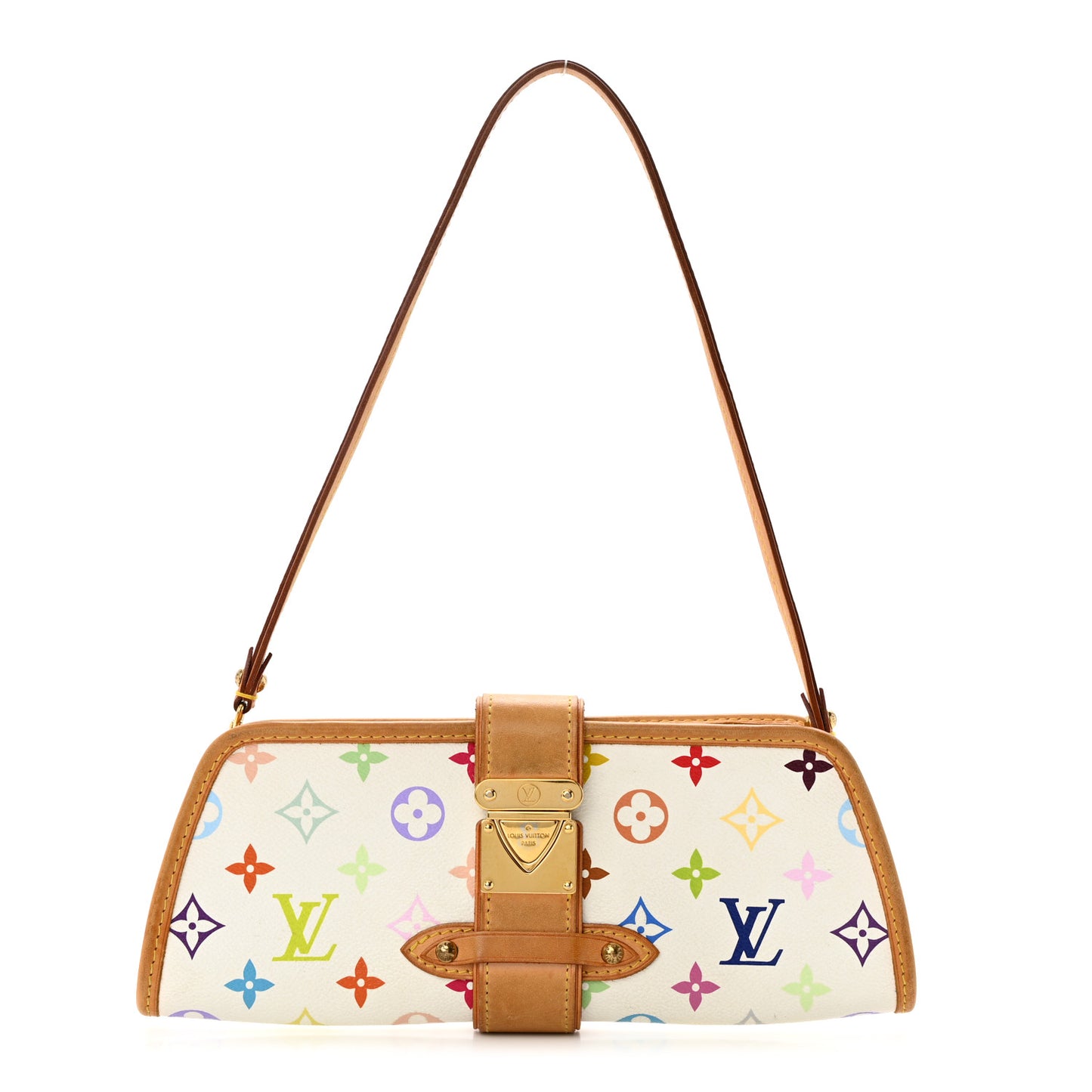Monogram Multicolor Shirley White