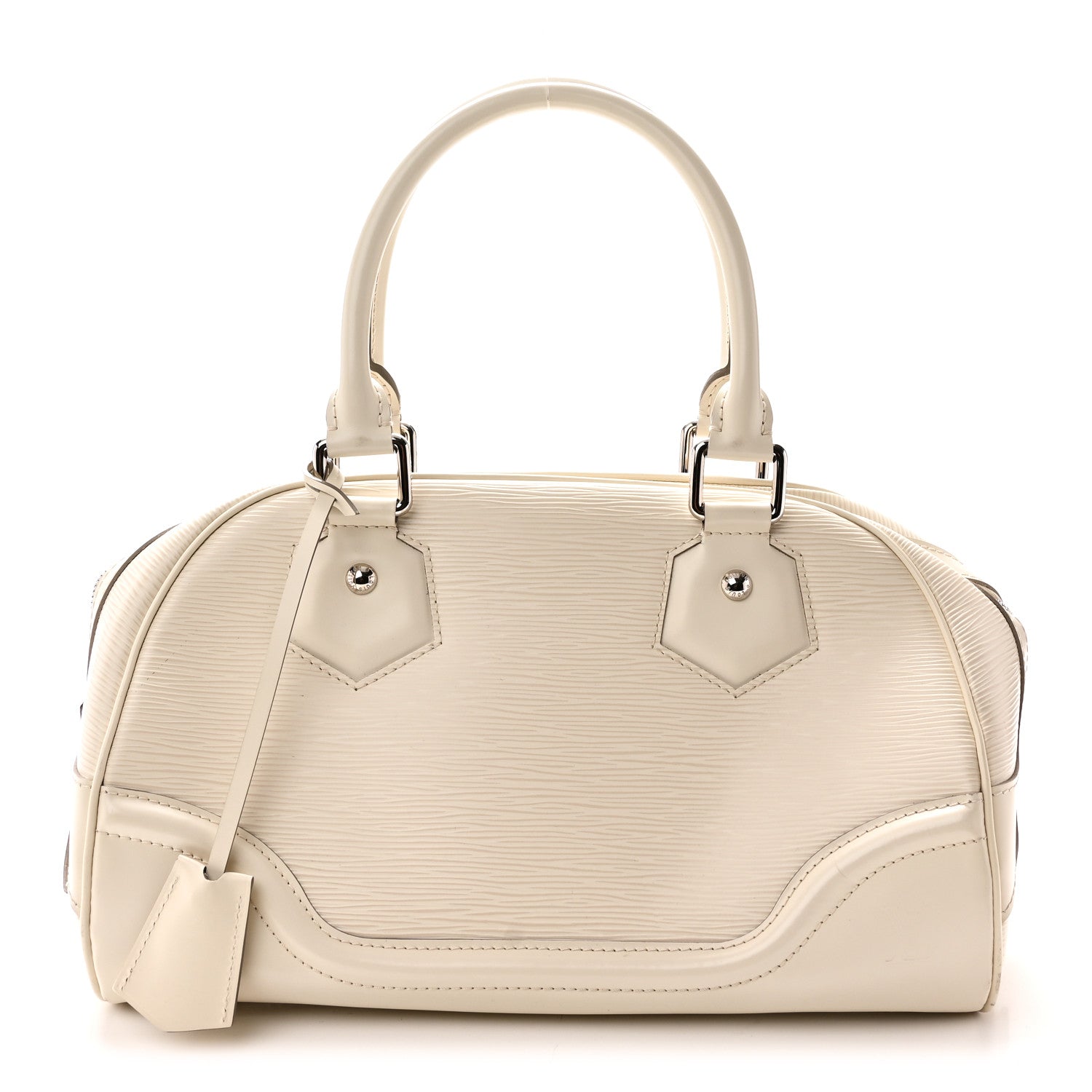 Louis Vuitton Epi Bowling Montaigne PM Ivory 1 of 10