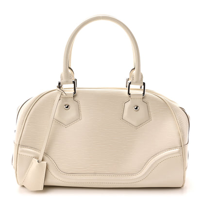 Louis Vuitton Epi Bowling Montaigne PM Ivory 1 of 10