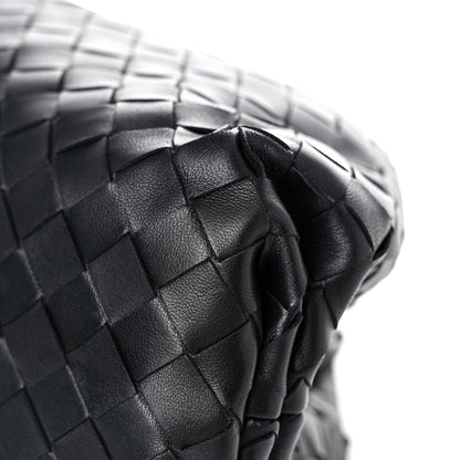 Bottega Veneta Nappa Maxi Intreccio The Pouch Oversized Clutch Black 11 of 11