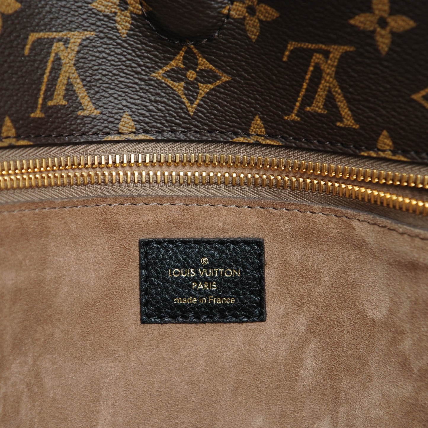 Monogram Tote W PM Black