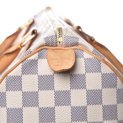Louis Vuitton Damier Azur Speedy 30 7 of 15