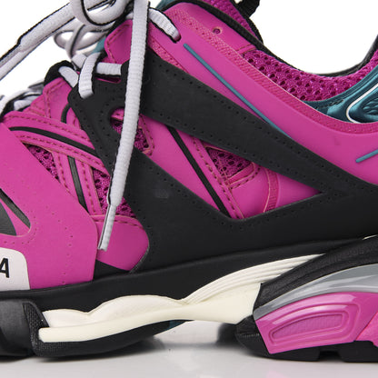 Balenciaga Mesh Fabric Womens Track Sneakers 37 Pink Black 9 of 9
