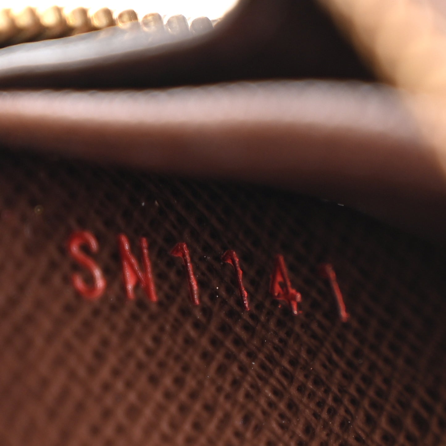 Damier Ebene Zippy Coin Purse