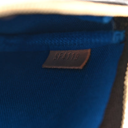 Louis Vuitton Monogram 2019 Christmas Animation Mini Venice Pochette Accessories Blue 6 of 7