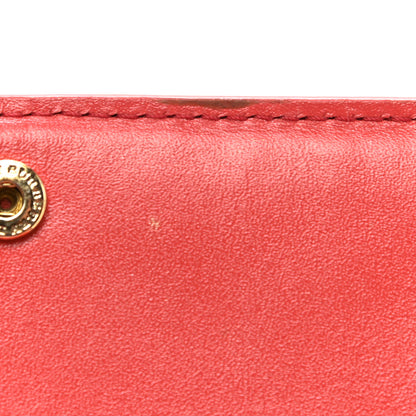 Burberry Calfskin Horseferry Check Medium Marston Zip Around Wallet Parade Red 11 of 12