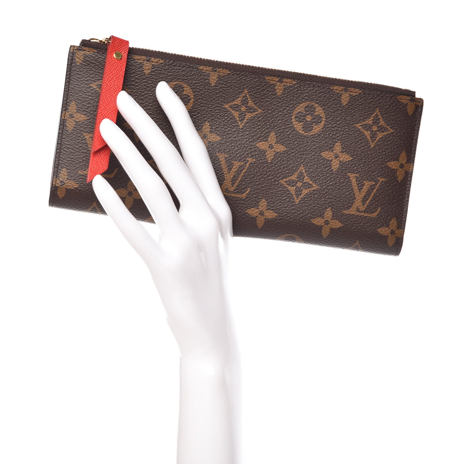 Louis Vuitton Monogram Adele Wallet Coquelicot 2 of 8