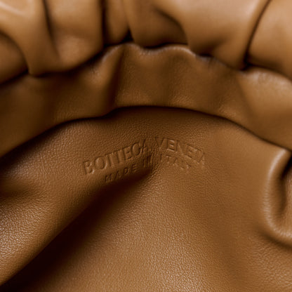 Bottega Veneta Calfskin The Pouch Chain Cammello 6 of 11