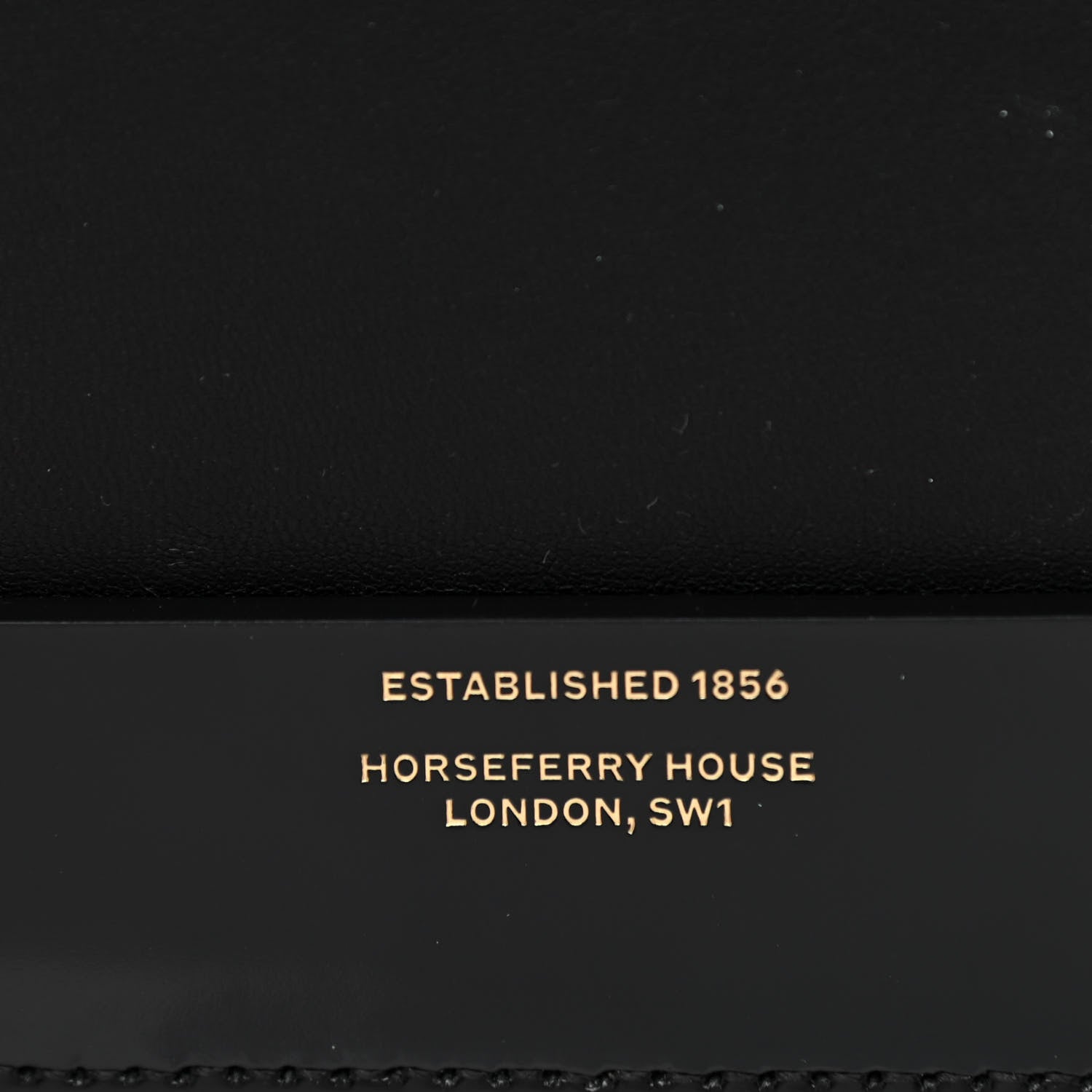 Burberry Calfskin Lizard Embossed Two Tone Small Grace Bag Black 7 of 12