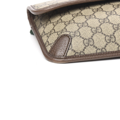 Gucci GG Supreme Monogram Neo Vintage Web Belt Bag Brown 8 of 10
