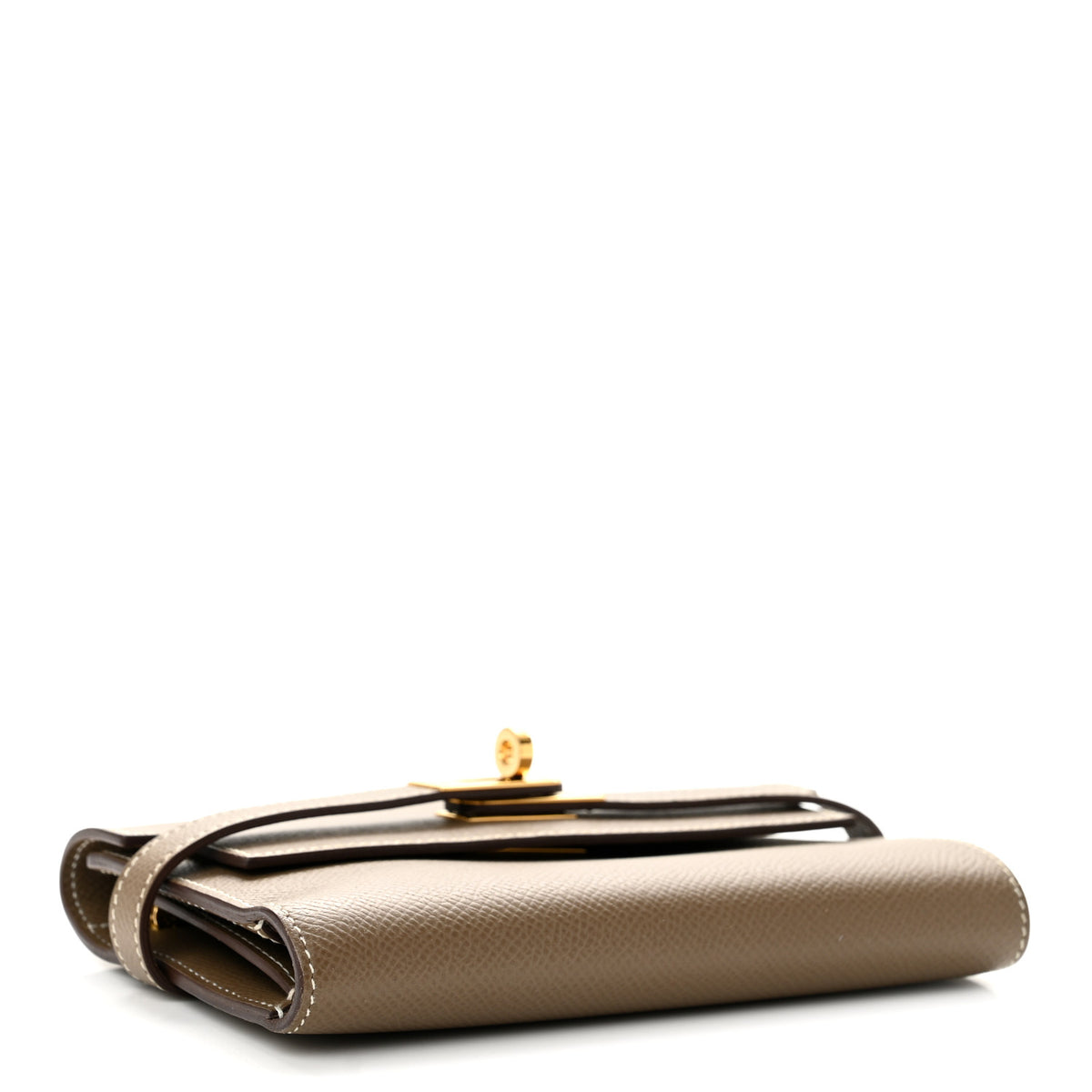 Hermes Epsom Medium Kelly Wallet Etoupe 4 of 9