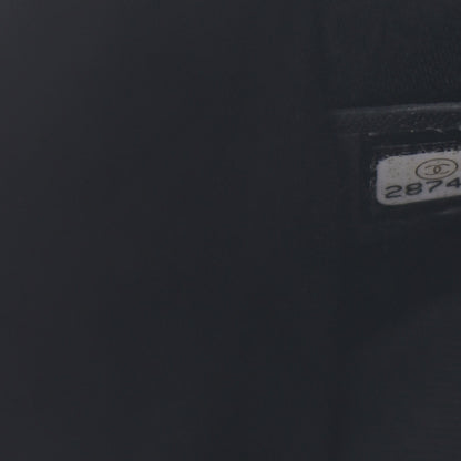 Chanel Shiny Lambskin Chevron Quilted Miroir Black 7 of 11