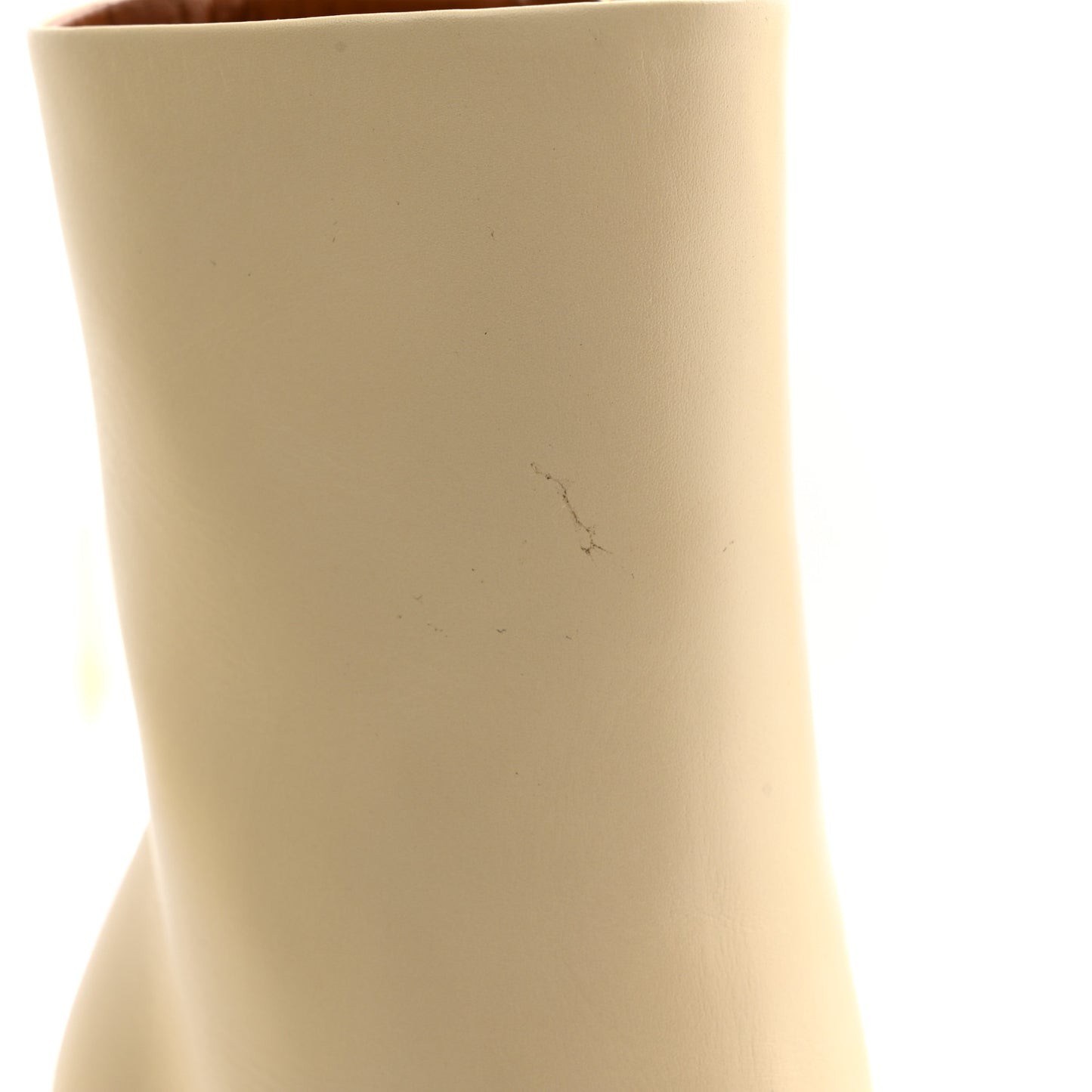 Soft Calfskin Opyum 110 Ankle Boots 36.5 Real Beige