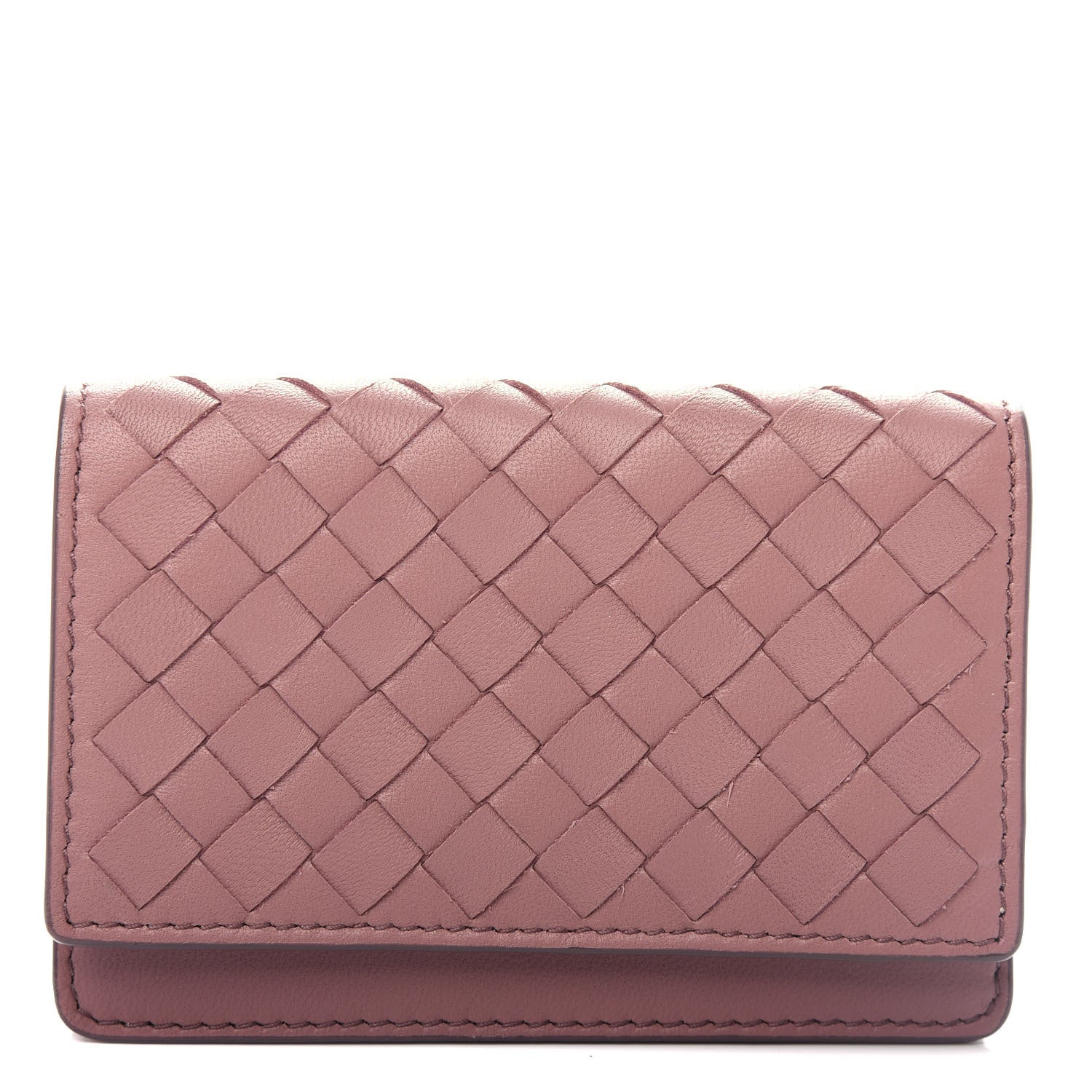 Bottega Veneta Nappa Intrecciato Card Holder Watteau 1 of 9