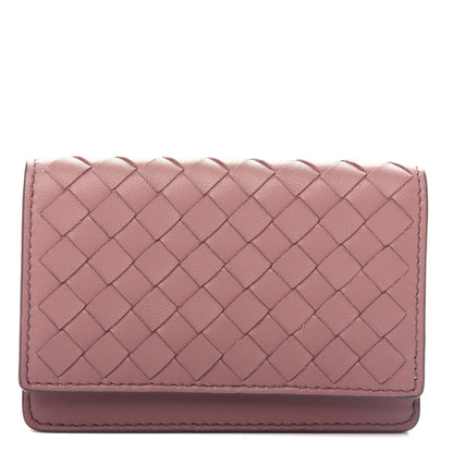 Bottega Veneta Nappa Intrecciato Card Holder Watteau 1 of 9