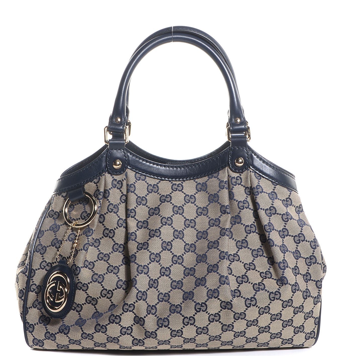 Monogram Medium Sukey Tote Navy