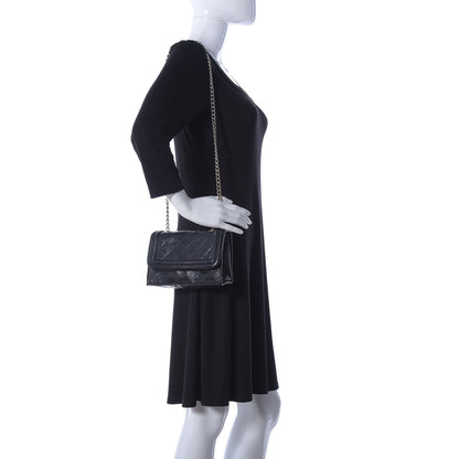 Chanel Lambskin Quilted Small Tassel Single Flap Black 2 of 25