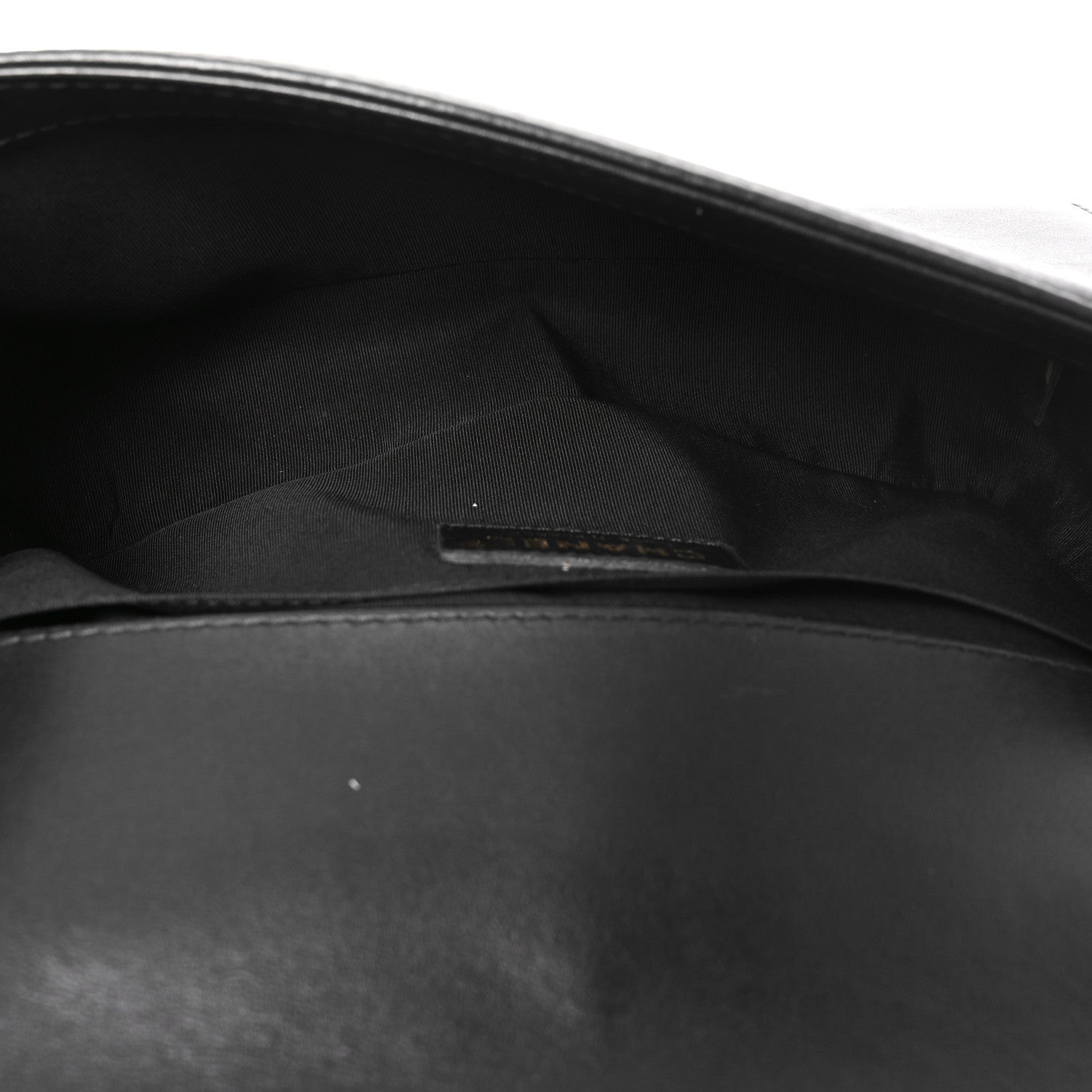 Chanel Calfskin Quilted Medium Boy Top Handle Flap Black 5 of 10