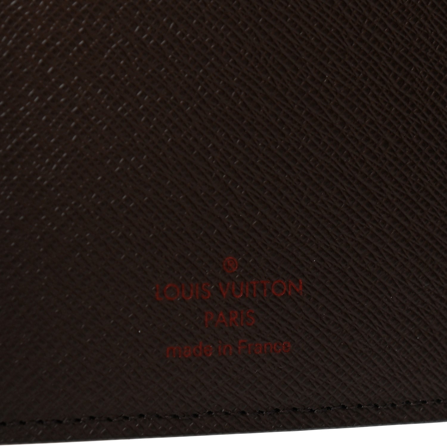 Louis Vuitton Damier Ebene Desk Agenda Cover 6 of 7