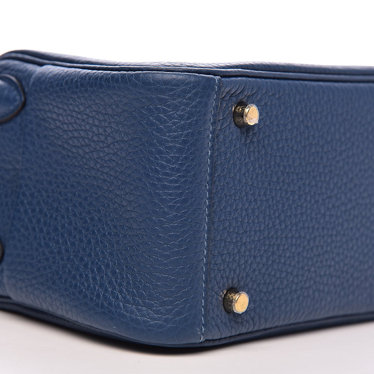 Taurillon Clemence Mini Lindy 20 Deep Bleu