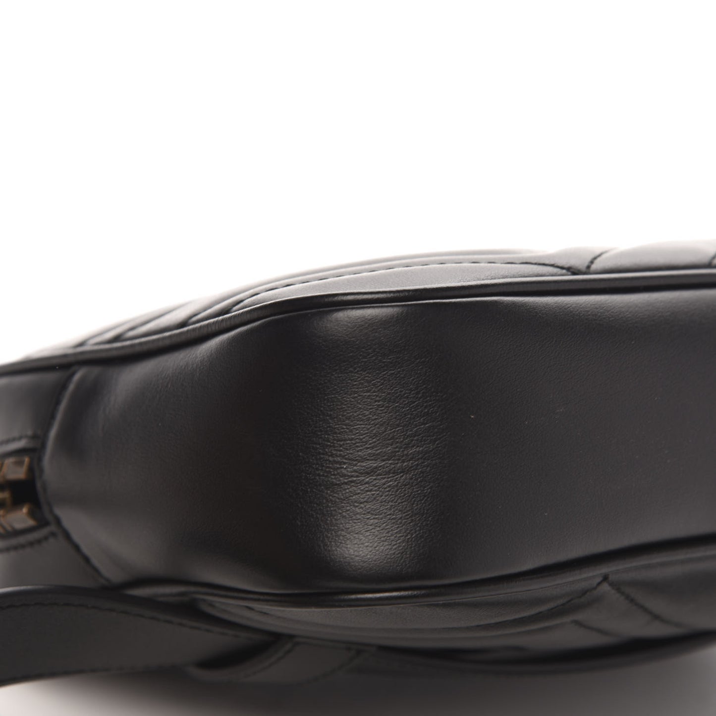 Calfskin Matelasse Mens GG Marmont Belt Bag 80 32 Black
