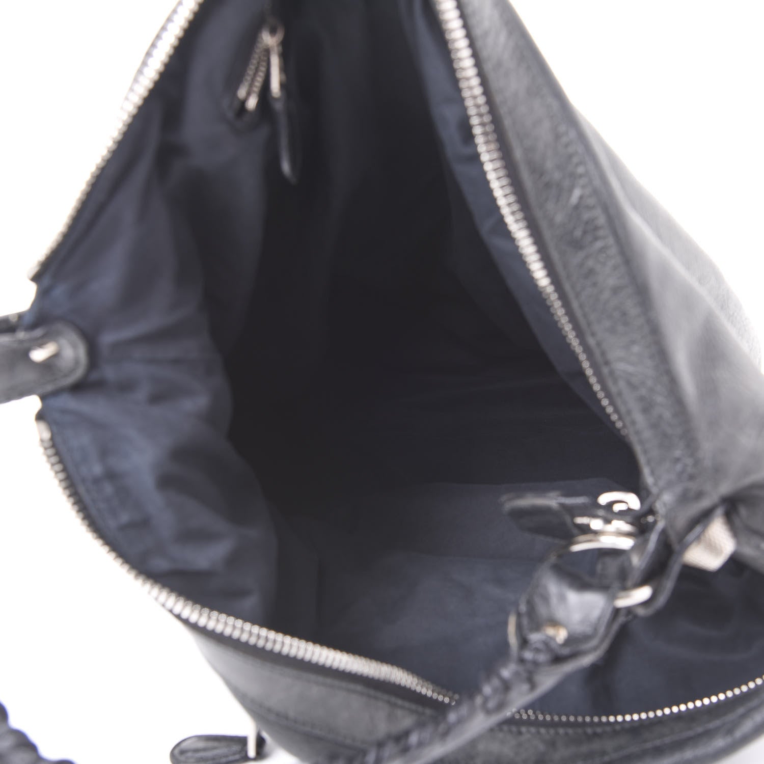Balenciaga Agneau Giant 21 Silver Hardware Day Hobo Black 4 of 8