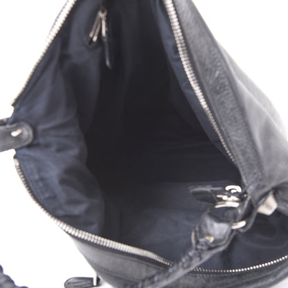 Balenciaga Agneau Giant 21 Silver Hardware Day Hobo Black 4 of 8