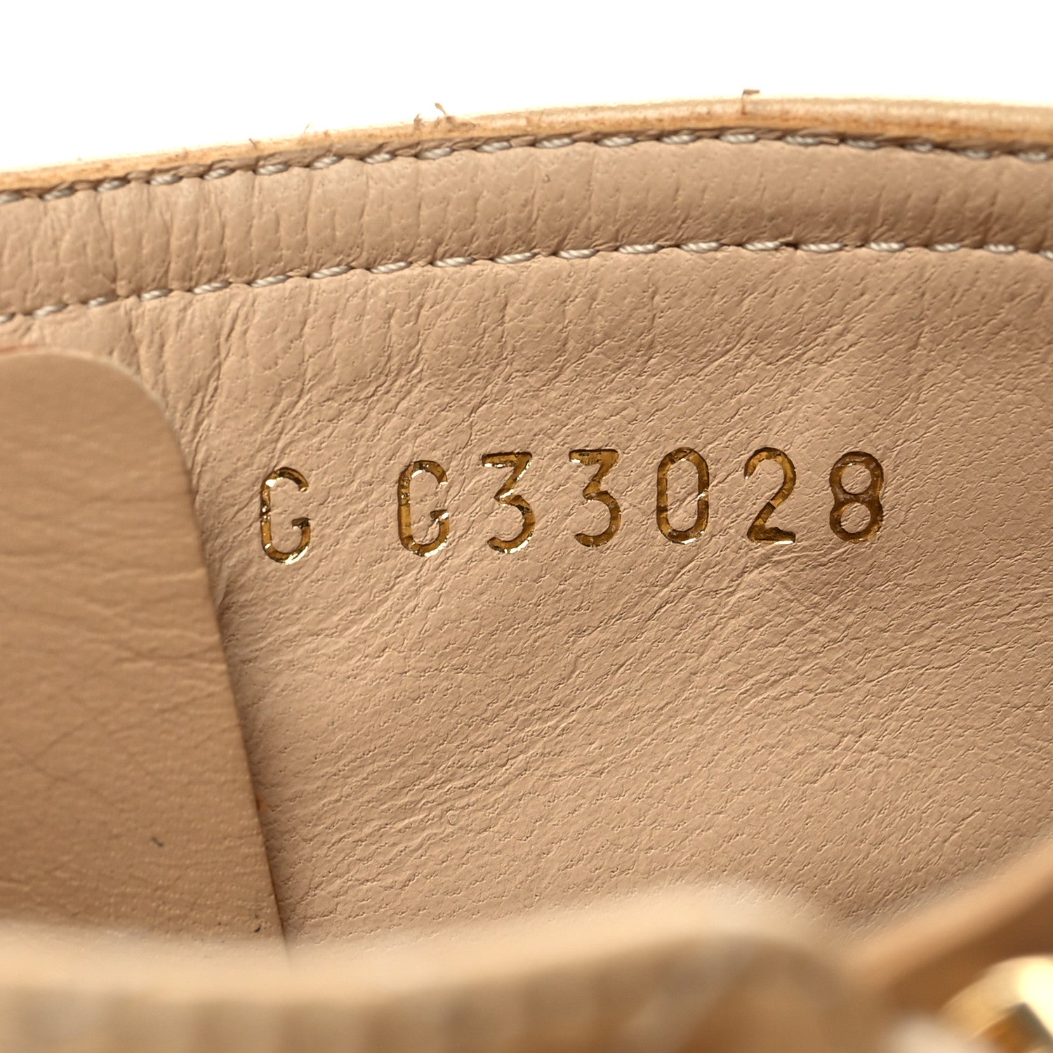 Chanel Crackled Calfskin Chain CC Short Boots 39.5 Beige 6 of 8