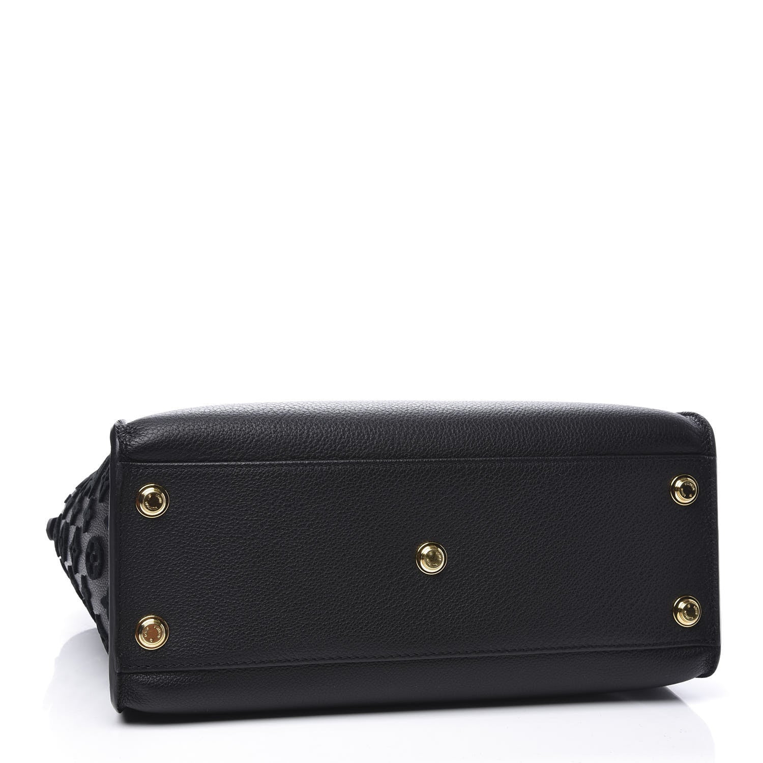 Louis Vuitton Calfskin Monogram Tufting On My Side Black 4 of 19