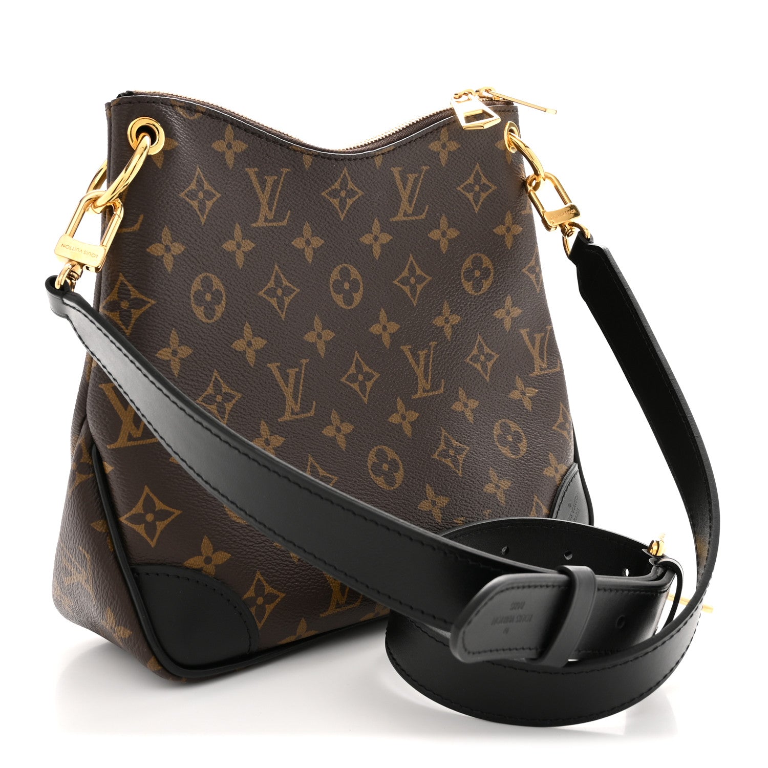 Louis Vuitton Monogram Odeon PM Black 2 of 10